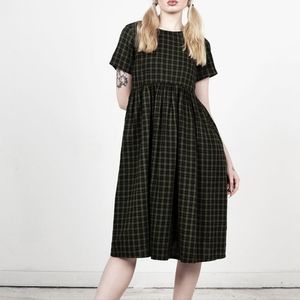 Disturbia Terra Gingham Midi Dress